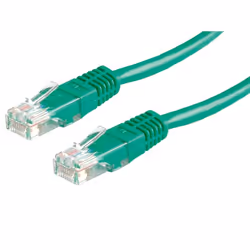 ROLINE 21.15.0563, 5 m, Cat5e, U/UTP (UTP), RJ-45, RJ-45, Verde