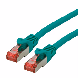 ROLINE 21.15.2634, 1,5 m, Cat6, S/FTP (S-STP), RJ-45, RJ-45, Verde