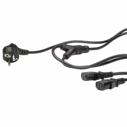 VALUE 19.99.1022, 1,8 m, CEE7/7, 2 x Attacco C13, 250 V, 10 A
