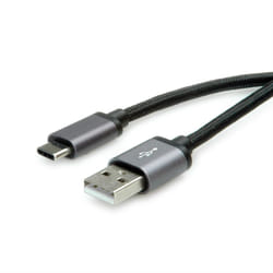 ROLINE 11029027 cavo USB USB 2.0 0,8 m USB A USB C Nero