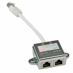 VALUE T-Adapter Cat. 5e, STP cavo di rete Bianco 0,17 m