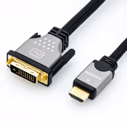 ROLINE 11.04.5871, 2 m, HDMI, DVI, Maschio, Maschio, Oro