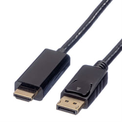 ROLINE 11.04.5787 cavo e adattatore video 3 m DisplayPort Nero