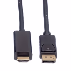 ROLINE 11.04.5787 cavo e adattatore video 3 m DisplayPort Nero