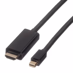 ROLINE 11.04.5796, 2 m, Mini DisplayPort, Maschio, Maschio, Dritto, Dritto