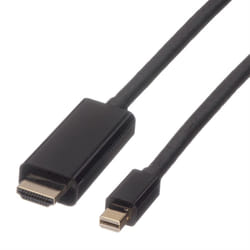 ROLINE 11.04.5796 cavo e adattatore video 2 m Mini DisplayPort Nero