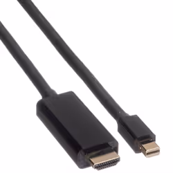 ROLINE 11.04.5796 cavo e adattatore video 2 m Mini DisplayPort Nero