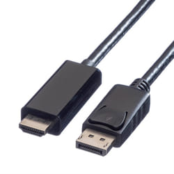 VALUE 11.99.5785 cavo e adattatore video 1 m DisplayPort Nero