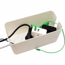 VALUE 19.99.3236 organizer per cavi Scatola portacavi Bianco 1 pz