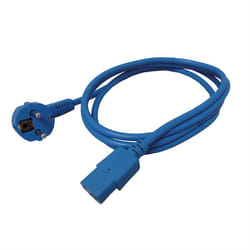 ROLINE 19.08.1012 cavo di alimentazione Blu 1,8 m CEE7/7 Accoppiatore C13