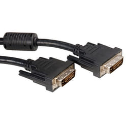 ROLINE 11.04.5555 cavo DVI 5 m DVI-D Nero