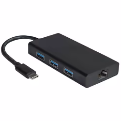 VALUE 12991109, USB 3.2 Gen 1 (3.1 Gen 1) Type-C, Nero, RJ-45, USB 2.0