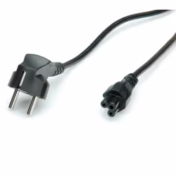 ROLINE 1,8m IEC320 C5 - CEE 7/7 Nero Accoppiatore C5 CEE7/7