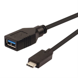 ROLINE 11029030 cavo USB USB 3.2 Gen 2 (3.1 Gen 2) 0,15 m USB C USB A Nero