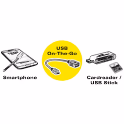 ROLINE 11029030 cavo USB USB 3.2 Gen 2 (3.1 Gen 2) 0,15 m USB C USB A Nero