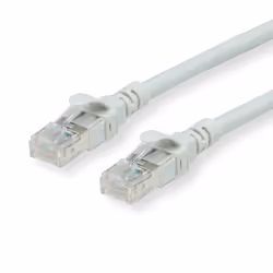 ROLINE 21152801, 1 m, Cat6a, S/FTP (S-STP), RJ-45, RJ-45, Grigio