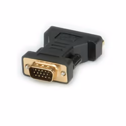 ROLINE DVI-VGA Adapter DVI-I Nero