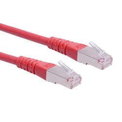 ROLINE S/FTP, Cat.6, 3.0 m cavo di rete Rosso 3 m Cat5e SF/UTP (S-FTP)