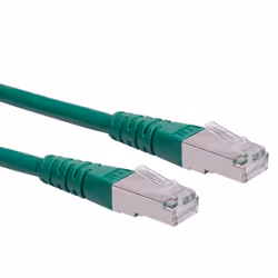 ROLINE 21.15.1353, 3 m, Cat6, S/FTP (S-STP), RJ-45, RJ-45, Verde