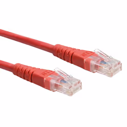 ROLINE UTP Cat.6 1m, 1 m, Cat6, U/UTP (UTP), RJ-45, RJ-45, Rosso