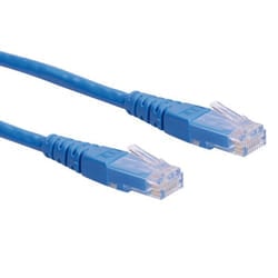 ROLINE 3m Cat6 UTP cavo di rete Blu U/UTP (UTP)