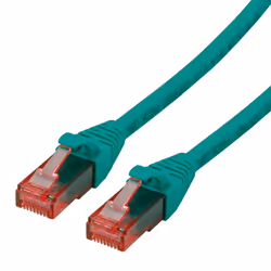 ROLINE Cat6 1m, 1 m, Cat6, U/UTP (UTP), RJ-45, RJ-45, Verde