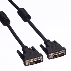 VALUE 11.99.5555 cavo DVI 5 m DVI-D Nero