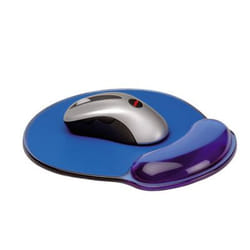 ROLINE MousePad w/ wrist rest, Silicone Blu