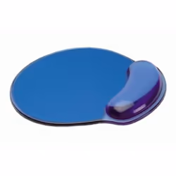ROLINE MousePad w/ wrist rest, Silicone Blu