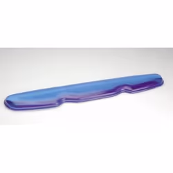 ROLINE Wrist rest f/ keyboard, Silicone, Blue poggiapolso Blu