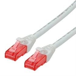 ROLINE Cat6 3m cavo di rete Bianco U/UTP (UTP)