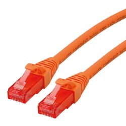 ROLINE Cat6 0.5m cavo di rete Arancione 0,5 m U/UTP (UTP)