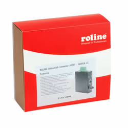ROLINE Industrial Converter RJ-45, LWL 1000SX/LC, 1000 Mbit/s, 1000 Mbit/s