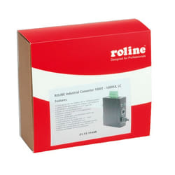 ROLINE Industrial Converter RJ-45, LWL 1000SX/LC convertitore multimediale di rete