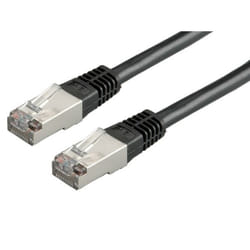 VALUE 21.99.1335 cavo di rete Nero 1 m Cat6 S/FTP (S-STP)