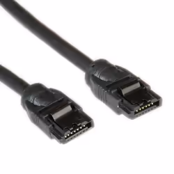 ROLINE 11.03.1552, 0,5 m, SATA III, SATA 7-pin, SATA 7-pin, Maschio/Maschio, Nero, Nero