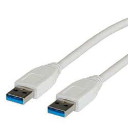 VALUE 11.99.8976 cavo USB USB 3.2 Gen 1 (3.1 Gen 1) 3 m USB A Bianco