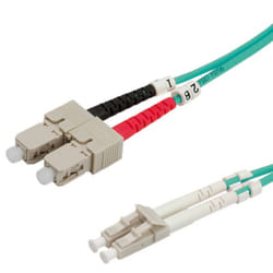 ROLINE 5m LC/SC cavo InfiniBand e in fibra ottica Grigio, Turchese