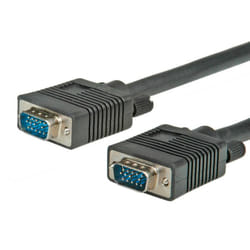 VALUE 11.99.5252 cavo VGA 2 m VGA (D-Sub) Nero
