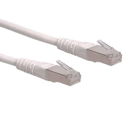 ROLINE Cat6, 0.3m cavo di rete Bianco 0,3 m S/FTP (S-STP)