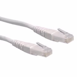 ROLINE 3m Cat6 UTP, 3 m, Cat6, U/UTP (UTP), RJ-45, RJ-45, Bianco