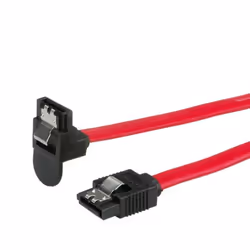 ROLINE 11.03.1565, 1 m, SATA III, SATA 7-pin, SATA 7-pin, Maschio/Maschio, Nero, Rosso, Rosso
