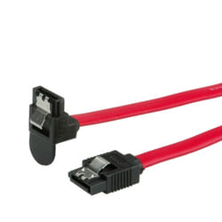 ROLINE 11.03.1565 cavo SATA 1 m SATA 7-pin Nero, Rosso, Rosso