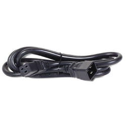 ROLINE 19.08.1563 cavo di alimentazione Nero 3 m Accoppiatore C20 Accoppiatore C19