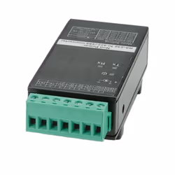 ROLINE RS-232 to RS-422/485 Converter, Din Rail, self powered Nero - Vista aggiuntiva 4