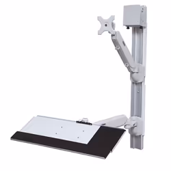 VALUE Wallmount Workstation, Pneumatic, 10 kg