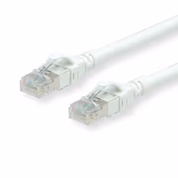 ROLINE 21152861, 1 m, Cat6a, S/FTP (S-STP), RJ-45, RJ-45, Bianco