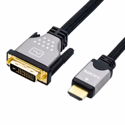 ROLINE 11.04.5876, 1,5 m, HDMI tipo A (Standard), DVI-D, Maschio, Maschio, Dritto