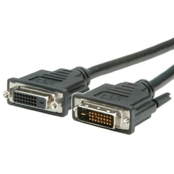 VALUE 11995562 cavo DVI 1 m DVI-D Nero