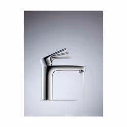 B.1 di Duravit 1 x Miscelatore monocomando per lavabo M Sistema di miscelazione in ceramica Sporgenza 139 mm tubi flessibili ...